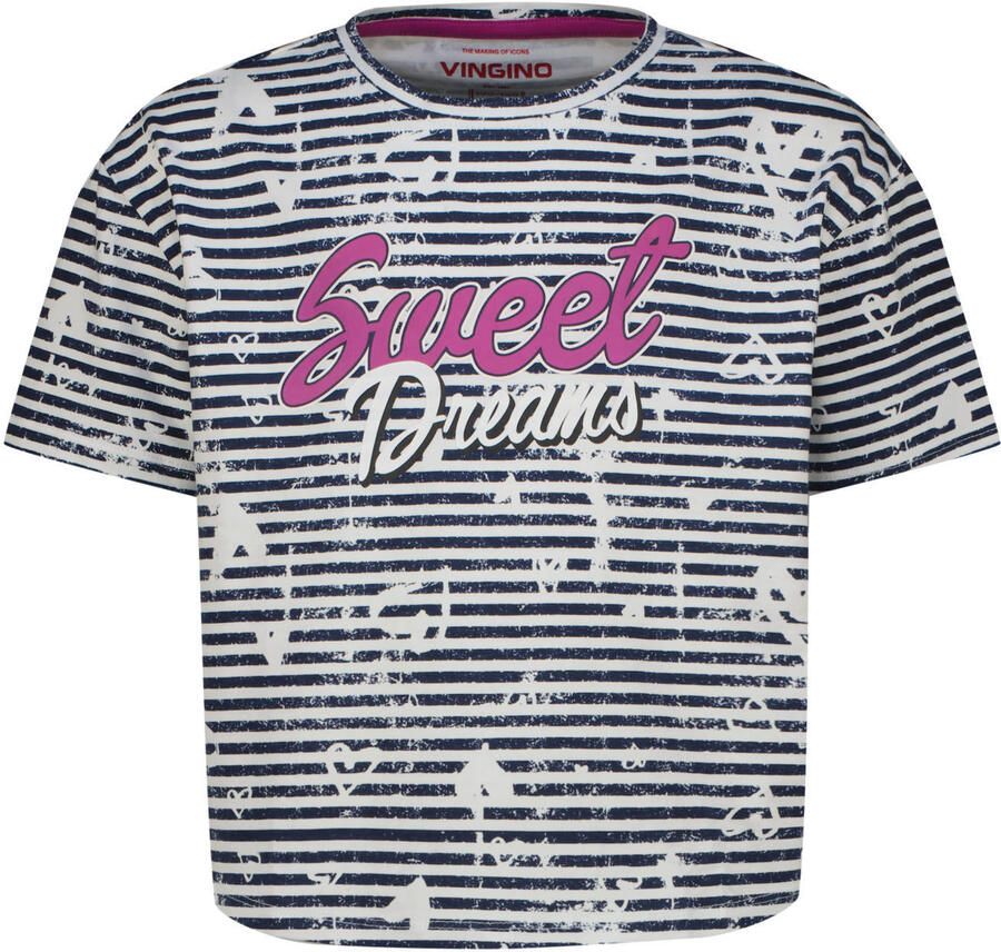 Vingino shortama blauw wit - Foto 2