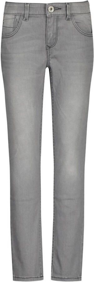 VINGINO skinny jeans Alice light grey Grijs Meisjes Stretchdenim Effen 128