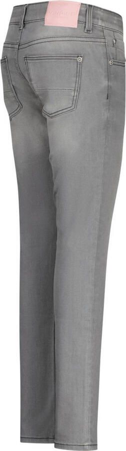 VINGINO skinny jeans Alice light grey Grijs Meisjes Stretchdenim Effen 128 - Foto 3