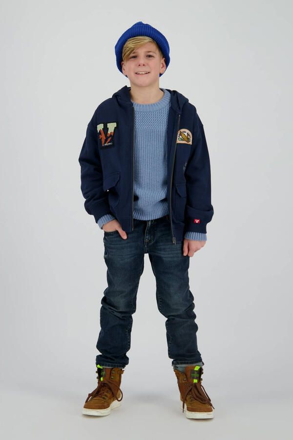 Vingino slim fit jeans dark blue denim