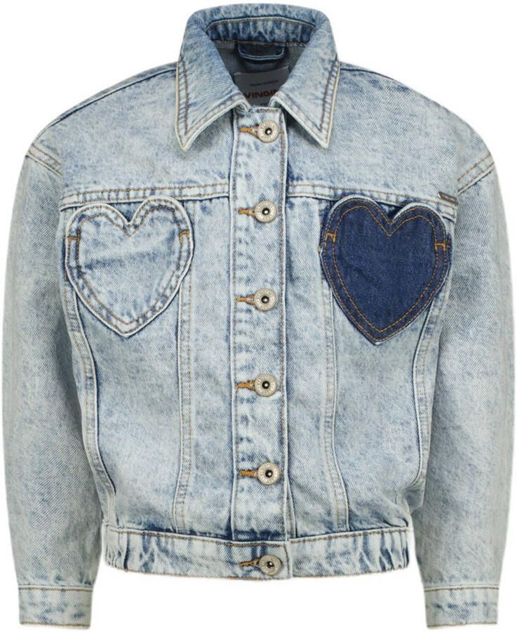 VINGINO Meisjes Jassen Tori Heart Lichtblauw - Foto 6