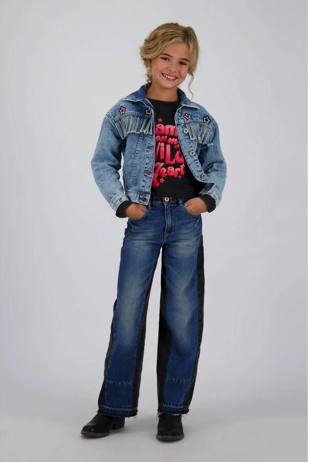 Vingino spijkerjas medium blue denim - Foto 5