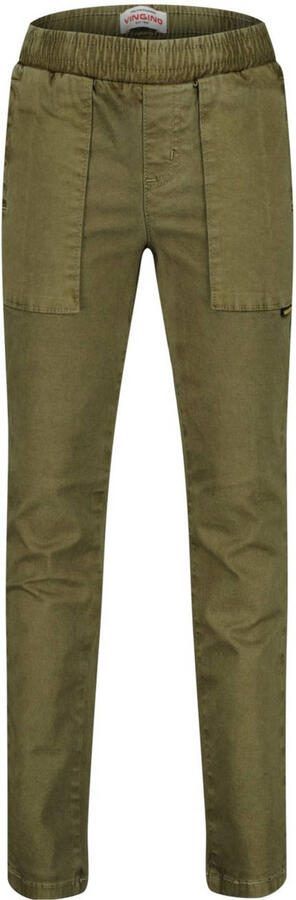 Vingino straight casual broek groen