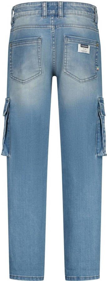 Vingino straight leg cargo jeans light blue denim - Foto 2