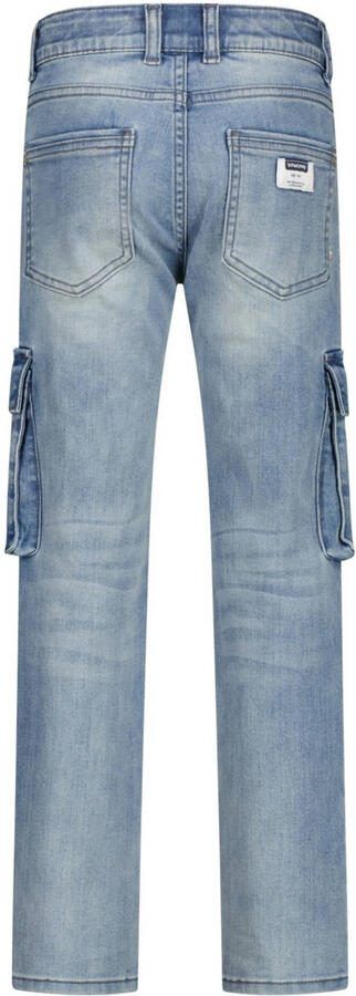 Vingino straight leg cargo jeans medium blue denim - Foto 2
