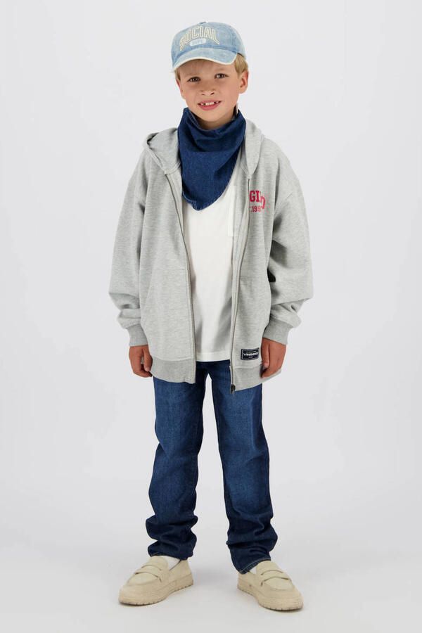 Vingino straight leg jeans dark blue denim