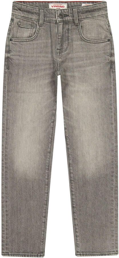 Vingino straight leg jeans grey denim