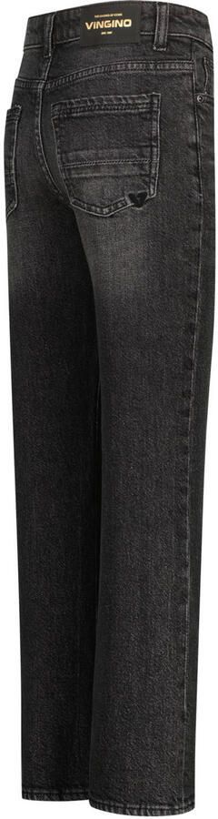 Vingino straight leg straight leg jeans black denim