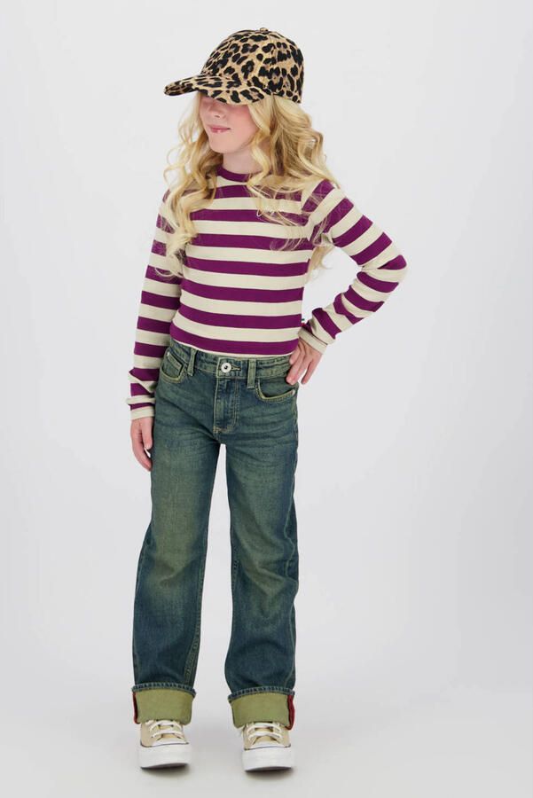 Vingino straight leg straight leg jeans dark blue denim