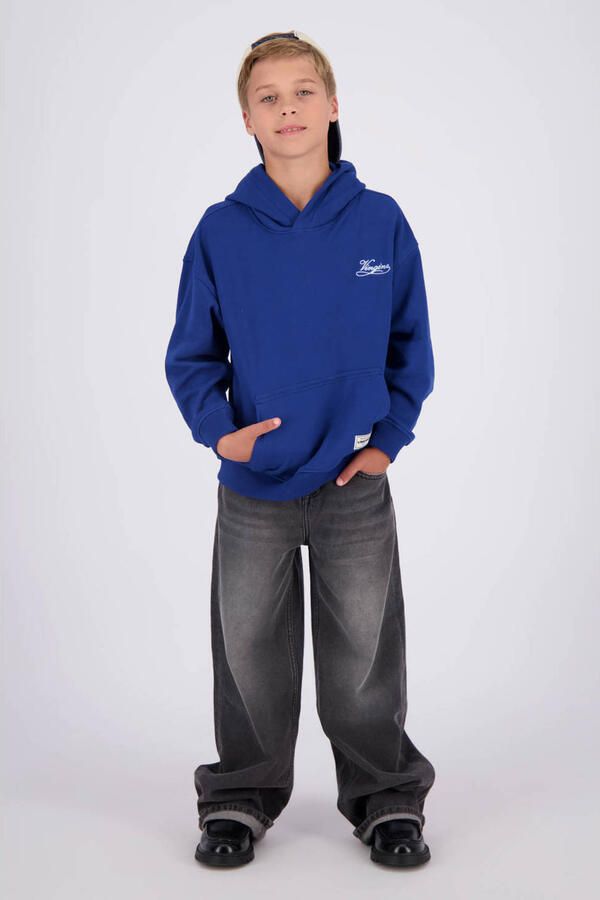 Vingino sweat hoodie met logo blauw