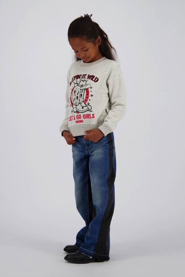 VINGINO Meisjes Truien & Vesten Noah Lichtgrijs - Foto 3