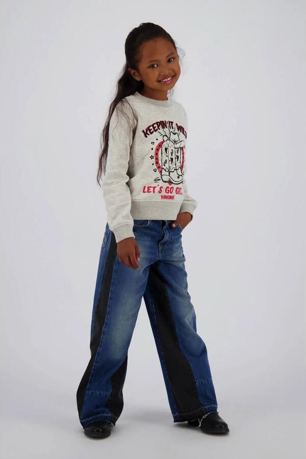 VINGINO Meisjes Truien & Vesten Noah Lichtgrijs - Foto 4