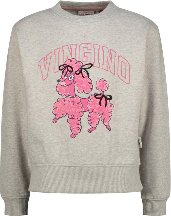 VINGINO Meisjes Truien & Vesten Nirone Lichtgrijs - Foto 5