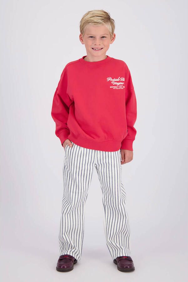 Vingino sweater met backprint rood
