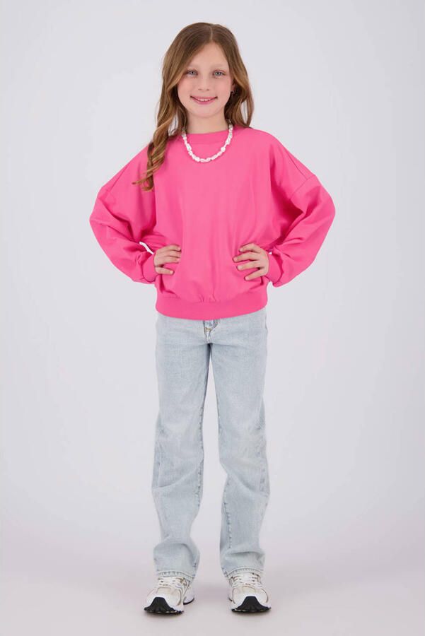 Vingino sweater met backprint roze