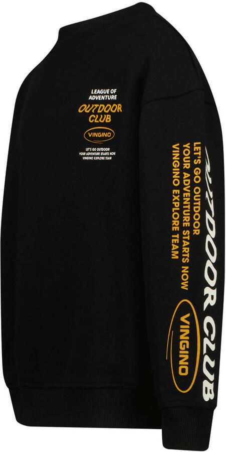 Vingino sweater met backprint zwart - Foto 2