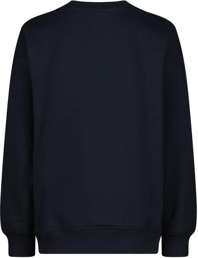 Vingino sweater met borduursels donkerblauw