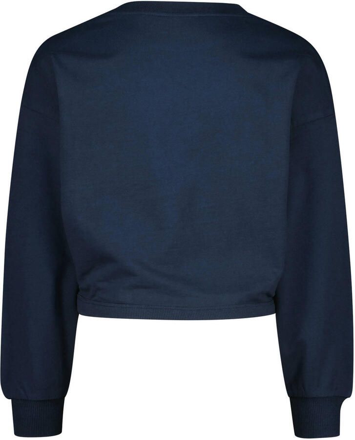 Vingino sweater met hartjes donkerblauw