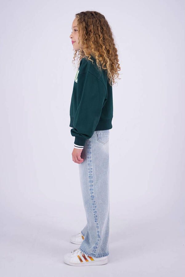 Vingino sweater met logo donkergroen Logo - Foto 3