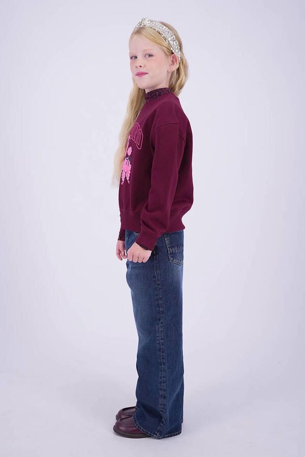 Vingino sweater met logo donkerrood Logo - Foto 2