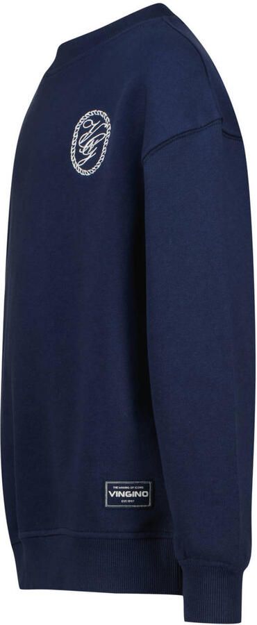 Vingino sweater met print donkerblauw - Foto 2
