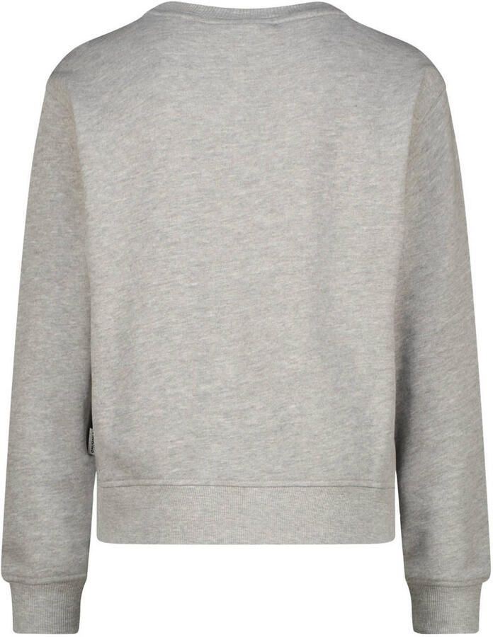 Vingino sweater met print grijs melange - Foto 2