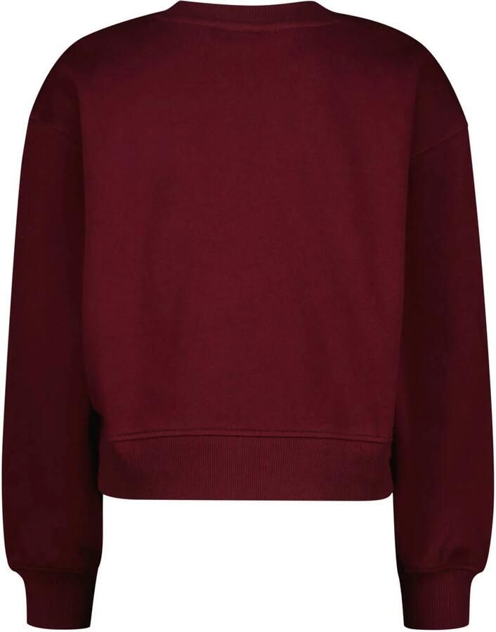 Vingino sweater met tekst donkerrood Tekst - Foto 2