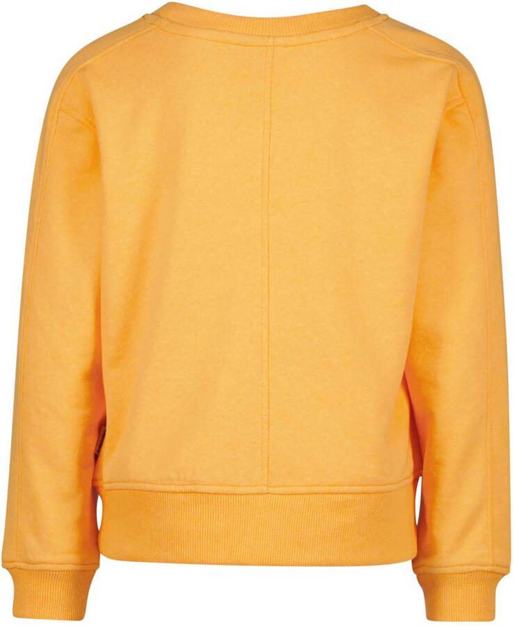 VINGINO sweater NEMMA met tekst oranje Tekst 110 - Foto 2