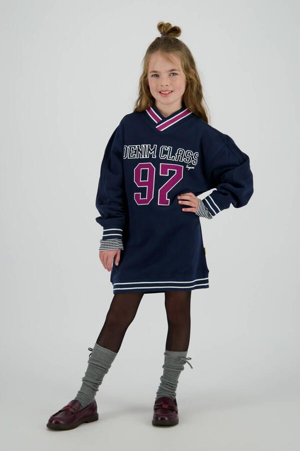 Vingino sweatjurk donkerblauw
