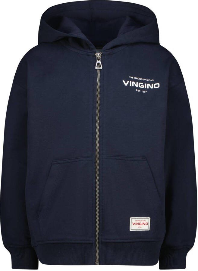 Vingino sweatvest donkerblauw