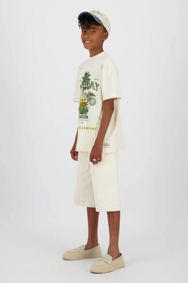 VINGINO Jongens Polo's & T-shirts Heid Ecru - Foto 4