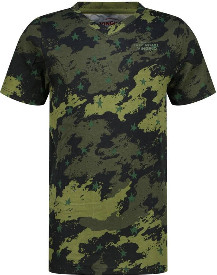 Vingino T-shirt + boxershort groen - Foto 3