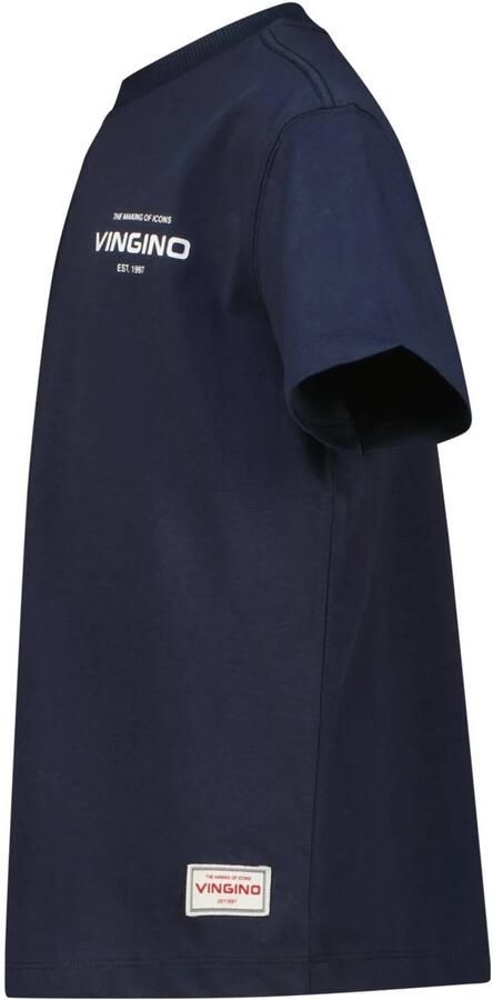 VINGINO Jongens Polo's & T-shirts Basic Oversized Donkerblauw - Foto 3