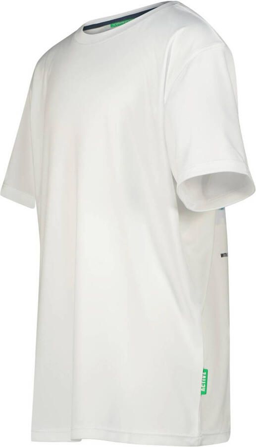 VINGINO T-shirt Hit met backprint wit Jongens Polyester Ronde hals Backprint 104 - Foto 2