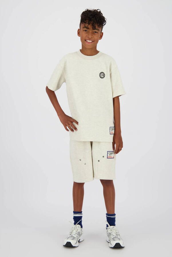 Vingino T-shirt met backprint beige