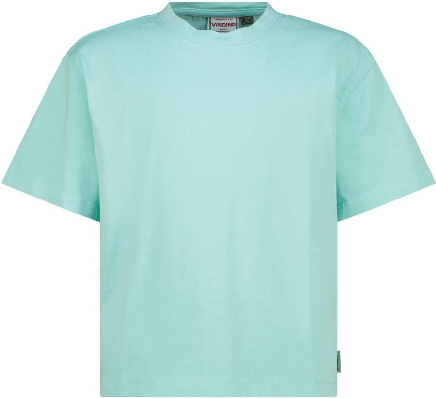 Vingino T-shirt met backprint blauw