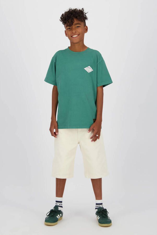 Vingino T-shirt met backprint groen