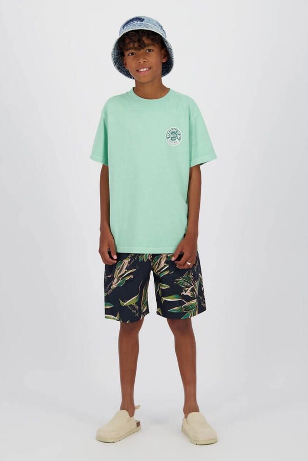 Vingino T-shirt met backprint mintgroen