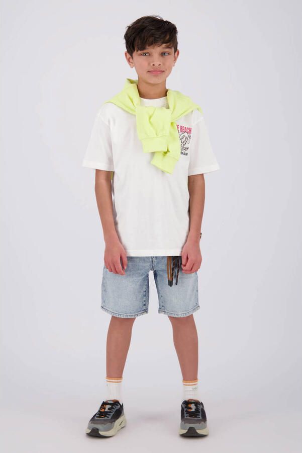 Vingino T-shirt met backprint wit