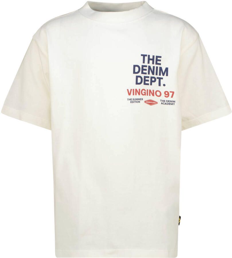Vingino T-shirt met backprint wit