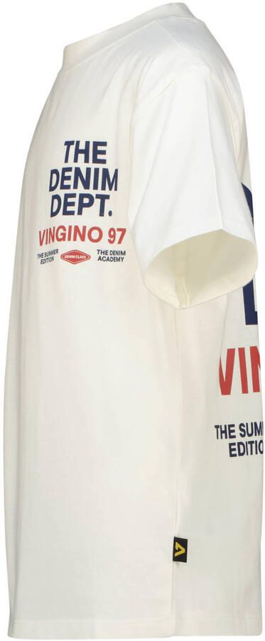 Vingino T-shirt met backprint wit - Foto 3
