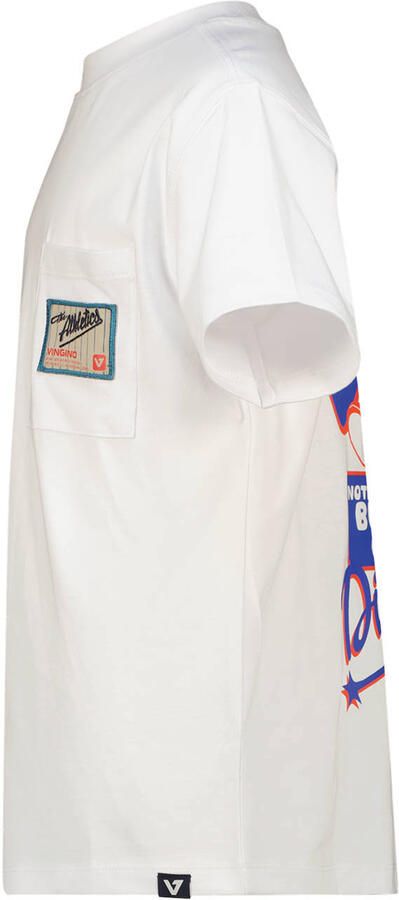 Vingino T-shirt met backprint wit - Foto 2