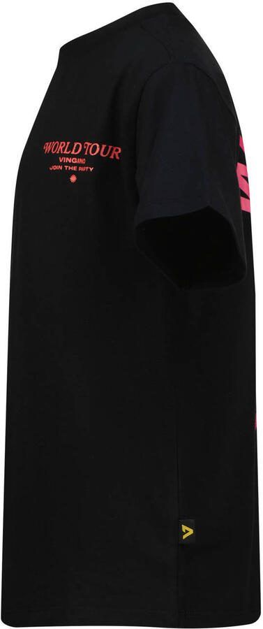 Vingino T-shirt met backprint zwart - Foto 2