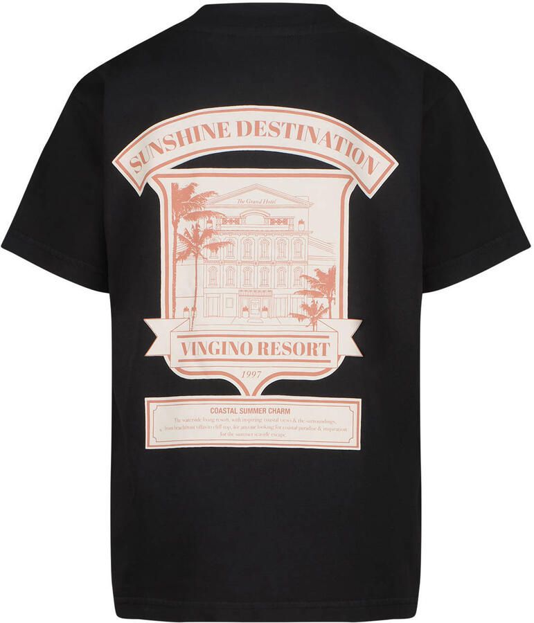 VINGINO Jongens Polo's & T-shirts Heath Zwart - Foto 4