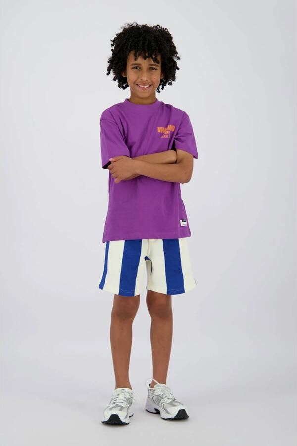 VINGINO Jongens Polo's & T-shirts Basic-oversized Paars - Foto 2
