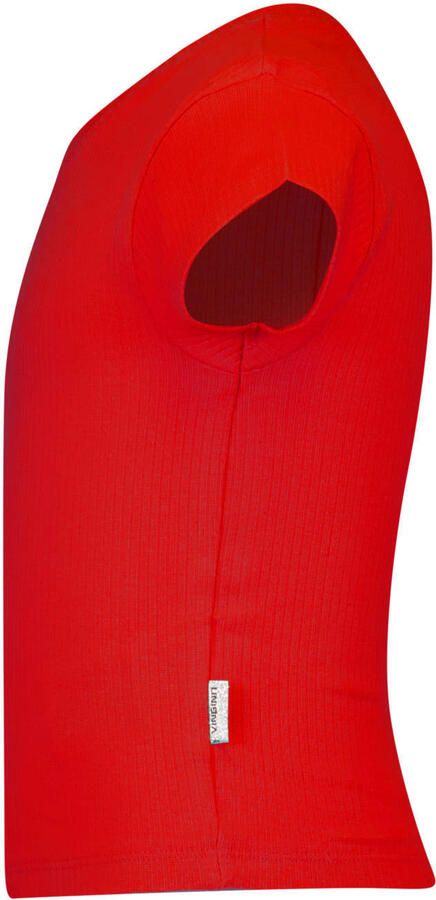 VINGINO Meisjes Tops & T-shirts Icon-crop Rib Tee Rood - Foto 4