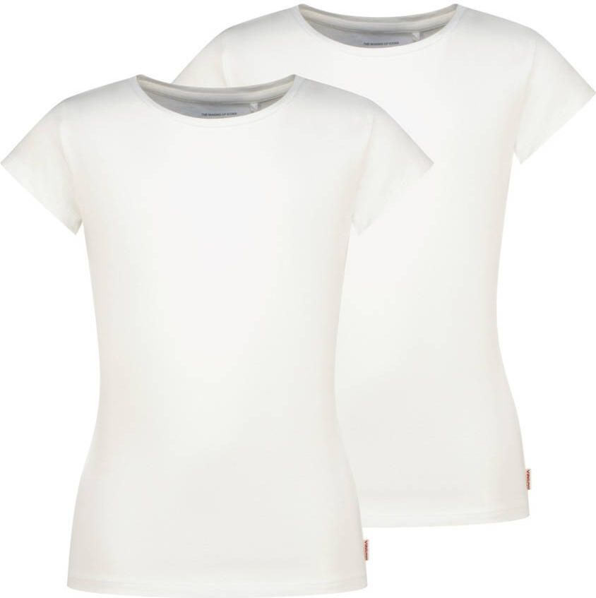Vingino T-shirt wit (set van 2)