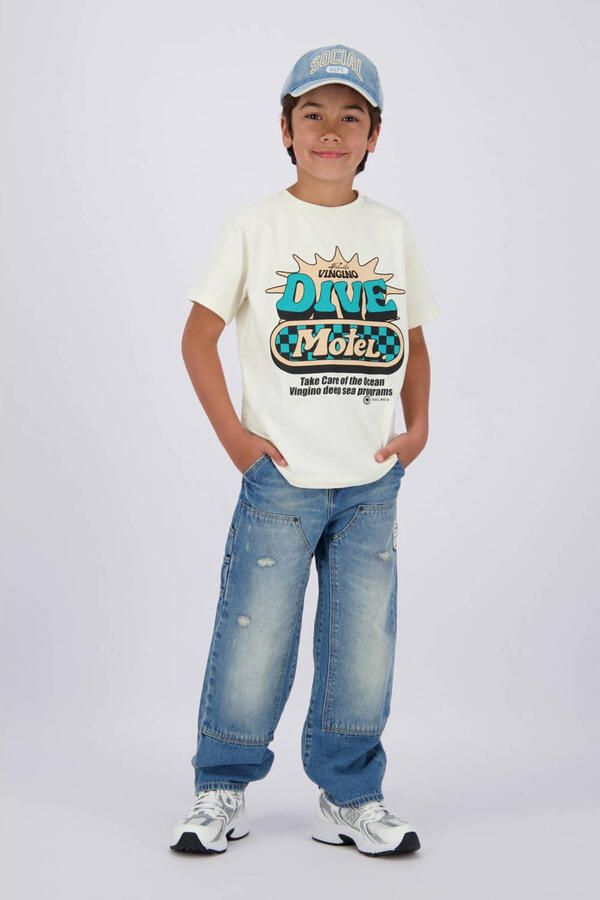 VINGINO Jongens Polo's & T-shirts Hocean Ecru - Foto 1