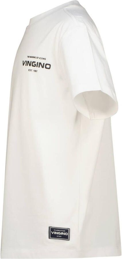 VINGINO Jongens Polo's & T-shirts Basic Oversized Wit - Foto 4