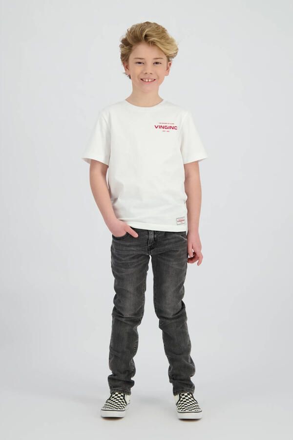 Vingino T-shirt met backprint wit